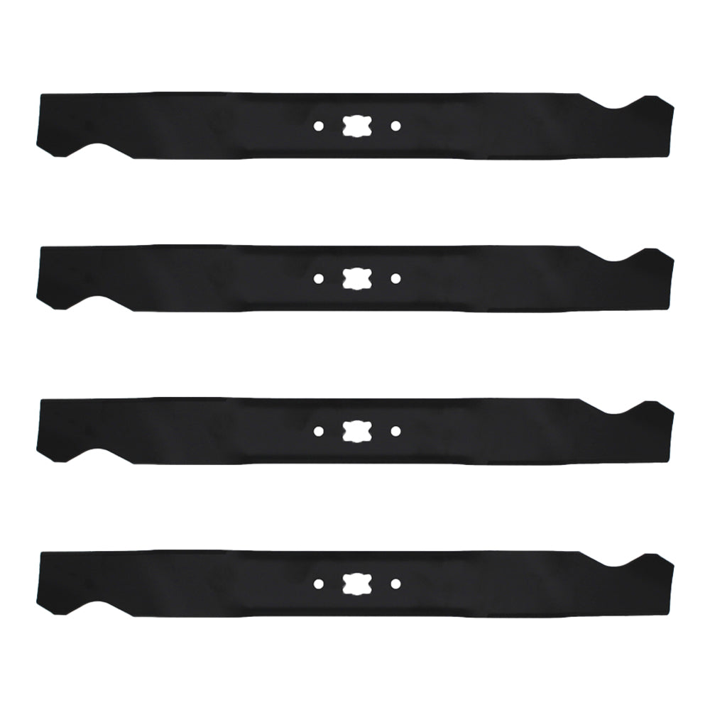 Qty 4: Mulching Blade
 Fits Cub Cadet Replaces 742-04100