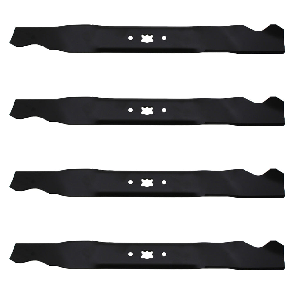 Qty 4: Mulching Blade
 Fits Cub Cadet Replaces 742-04100