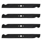 Qty 4: Mulching Blade
 Fits Huskee Replaces LAB50-0080_x4