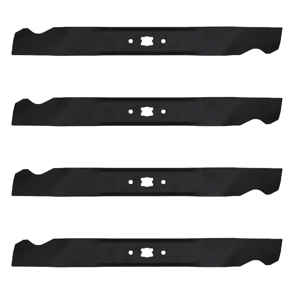 Qty 4: Mulching Blade
 Fits Cub Cadet Replaces 742-04100
