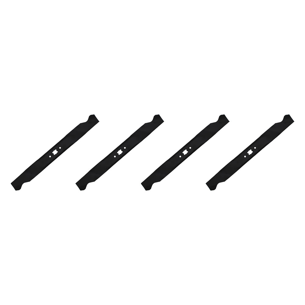 Qty 4: Mulching Blade
 Fits Oregon Replaces 198-049