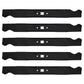 Qty 5: Mulching Blades Fits Bolens Replaces 742-0741