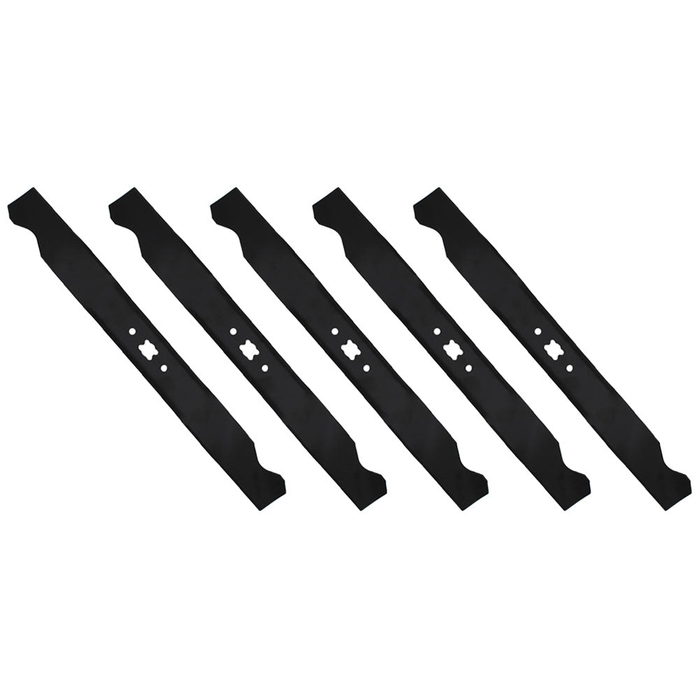 Qty 5: Mulching Blades Fits Troy Bilt Replaces 490-100-M084-Troy