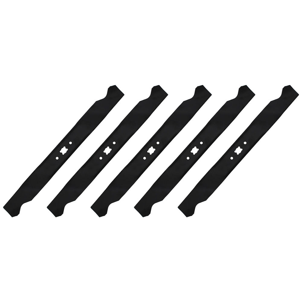 Qty 5: Mulching Blades Fits Bolens Replaces 742-0741
