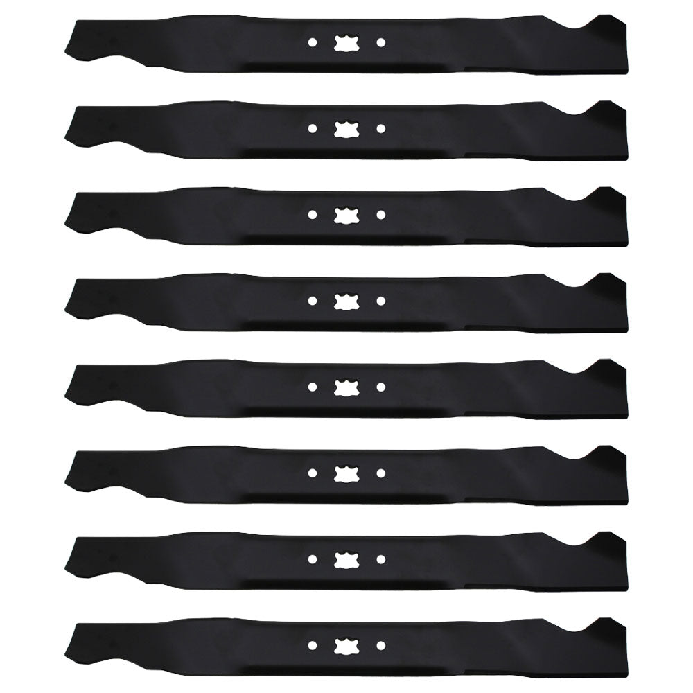 Qty 8: Mulching Blade
 Fits Huskee Replaces 742-0741