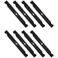 Qty 8: Mulching Blade
 Fits Bolens Replaces 742-0741