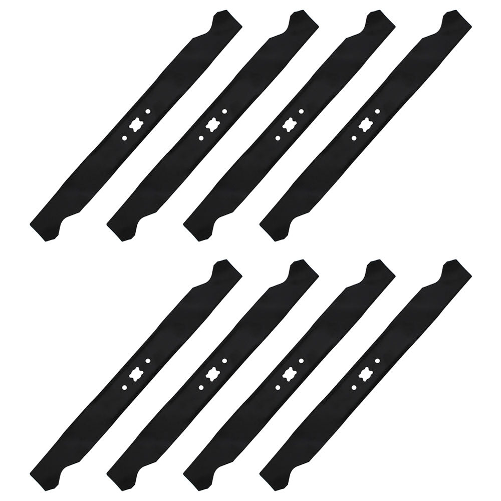 Qty 8: Mulching Blade
 Fits Cub Cadet Replaces 742-04100