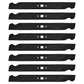 Qty 8: Mulching Blade
 Fits Bolens Replaces 742-0741