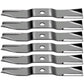 Qty 6: Mower Blade Fits Kubota Replaces 70000-00605