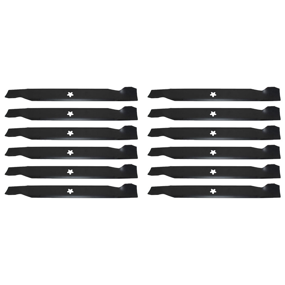 Qty 12: Lawn Mower Blade Fits Poulan Replaces 127843