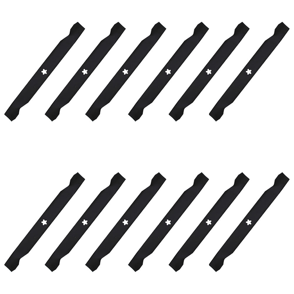 Qty 12: Lawn Mower Blade Fits Snapper Replaces 704429