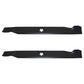 2 Mower Blades For 42" Fits Poulan Tractors PB175A46 PB175G42 PB185A42