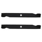 Qty 2: Lawn Mower Blades Fits Snapper Replaces 704429