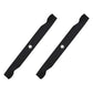 2Pk 6125 Rotary Blades Fits Craftsman 532138971, 138498, 138971
