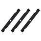 Qty 3: Lawn Mower Blade
 Fits Snapper Replaces 704429