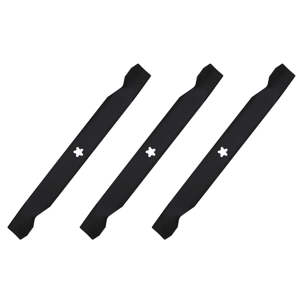(3) Fits Husqvarna Mower Blades 61" Deck EZ6124 FD61M MZ61 539113312