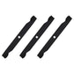 Qty 3: Lawn Mower Blade
 Fits Husqvarna Replaces 127843