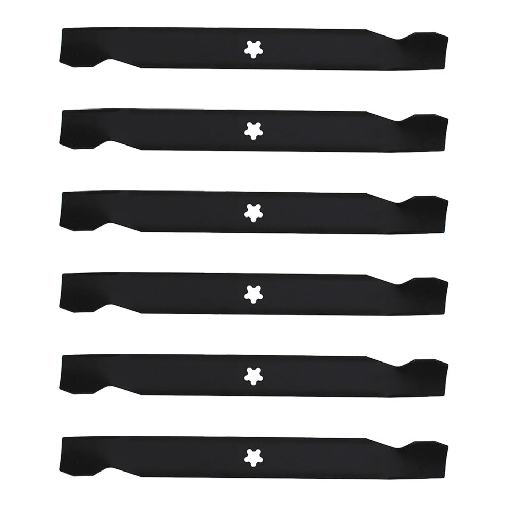 Qty 6: Lawn Mower Blade Fits Oregon Replaces 195-005