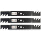 Qty 3: Mulching Blade Fits Husqvarna Replaces 580-244001