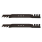 Qty 2: Toothed Mulching Blade
 Fits Toro Replaces 108-9764-03