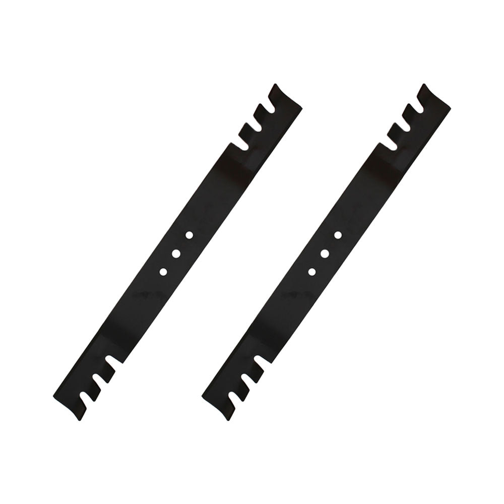 Qty 2: Toothed Mulching Blade
 Fits Toro Replaces 108-9764-03