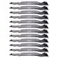 12PK Blades Fits Cub Cadet GT1054 GTX1054 GT1554 w/ 54" Deck 942-0677B