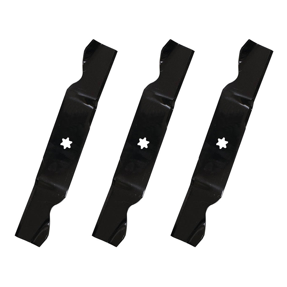 Qty 3: Deck Mower Blade
 Fits MTD Replaces 742-0677A