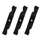 3 XHT HD BLADES Fits Cub Cadet 54" SLT 1554 SLTX 1054 GTX 1054 RZT554 SLTX 1054