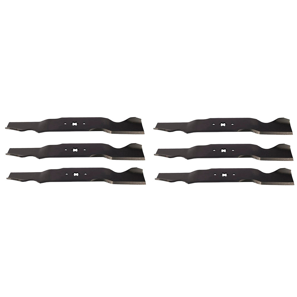 Qty 6: Deck Mower Blade Fits Troy Bilt Replaces 742-0677A