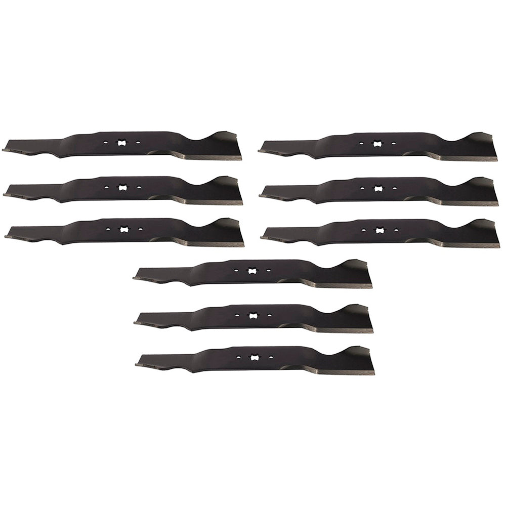 Qty 9: Deck Mower Blade Fits Troy Bilt Replaces 742-0677A