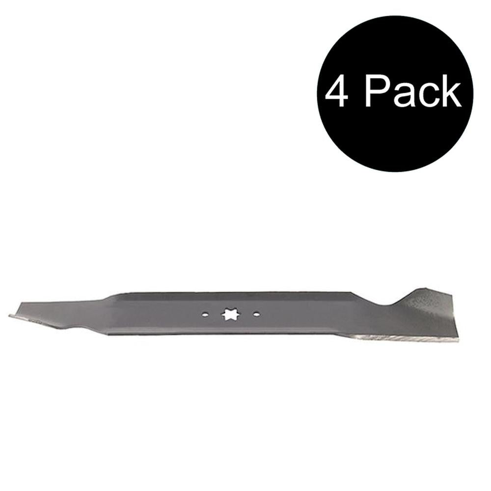 Qty 4: Hi Lift Standard Mower Blade Fits Troy Bilt Replaces 742-0656