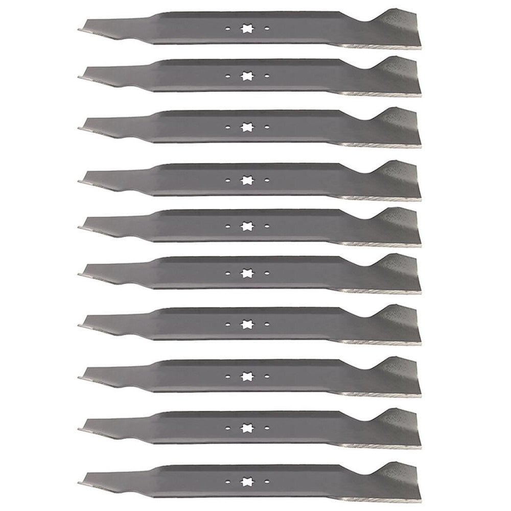 Qty 10: Hi Lift Standard Mower Blade Fits MTD Replaces 742-04126