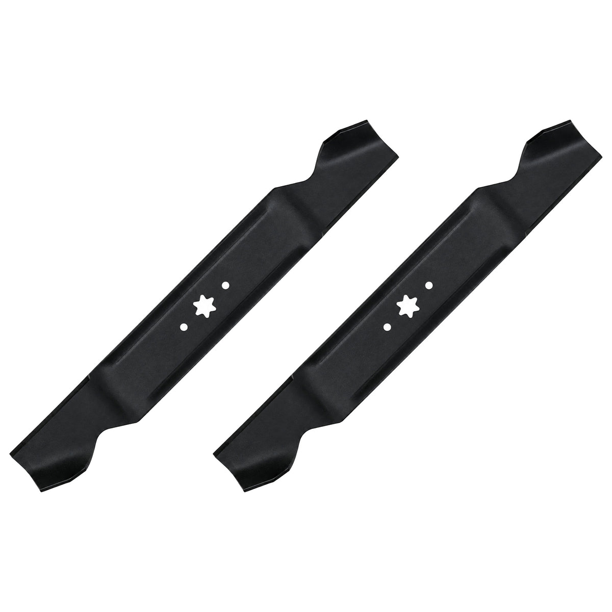 (2) Aftermarket Standard Mower Blades Requires (2) Blades for 42" Deck Fits MTD