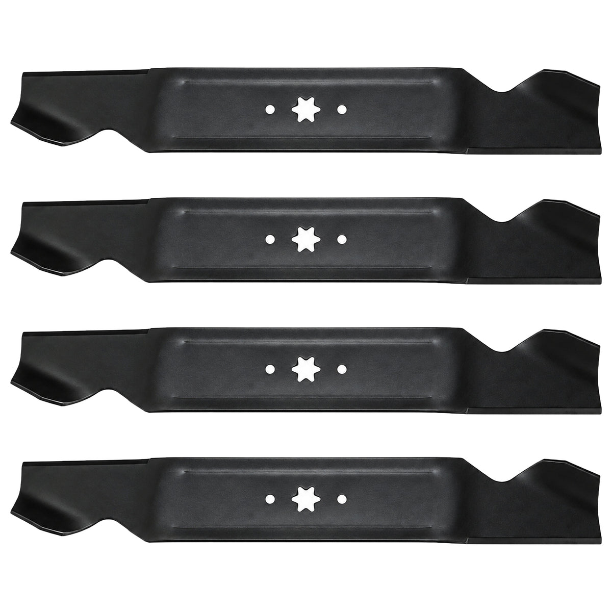 Qty 4: Hi Lift Standard Mower Blade Fits Rotary Replaces 14058