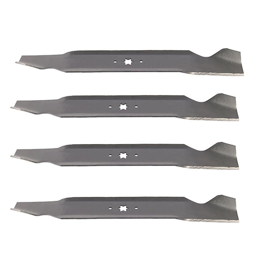 Qty 4: Hi Lift Standard Mower Blade Fits Rotary Replaces 14058