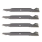 Qty 4: Hi Lift Standard Mower Blade Fits Murray Replaces LAB50-0093_x4