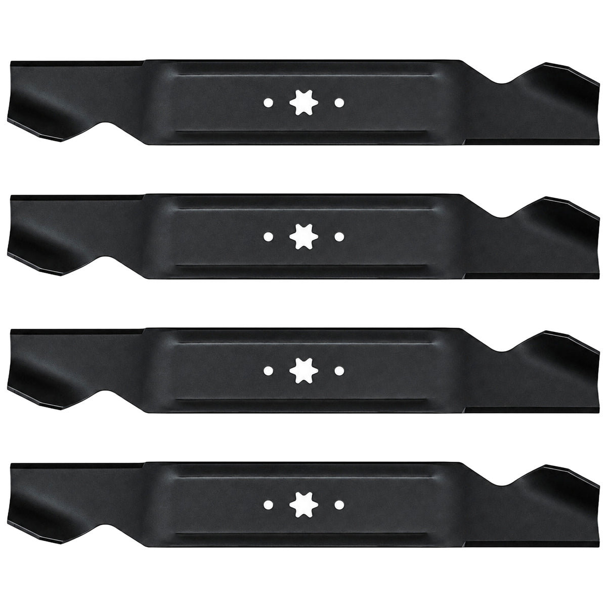 Qty 4: Hi Lift Standard Mower Blade Fits Cub Cadet Replaces 742-04308