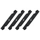 Qty 4: Hi Lift Standard Mower Blade Fits Cub Cadet Replaces 742-04308