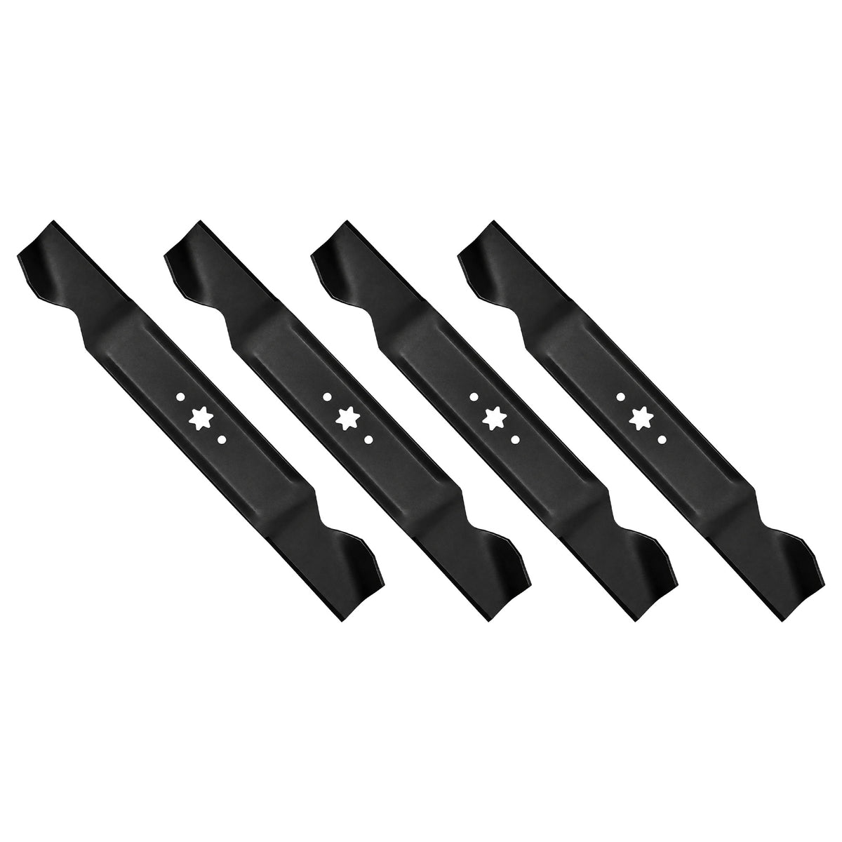 Qty 4: Hi Lift Standard Mower Blade Fits Rotary Replaces 14058