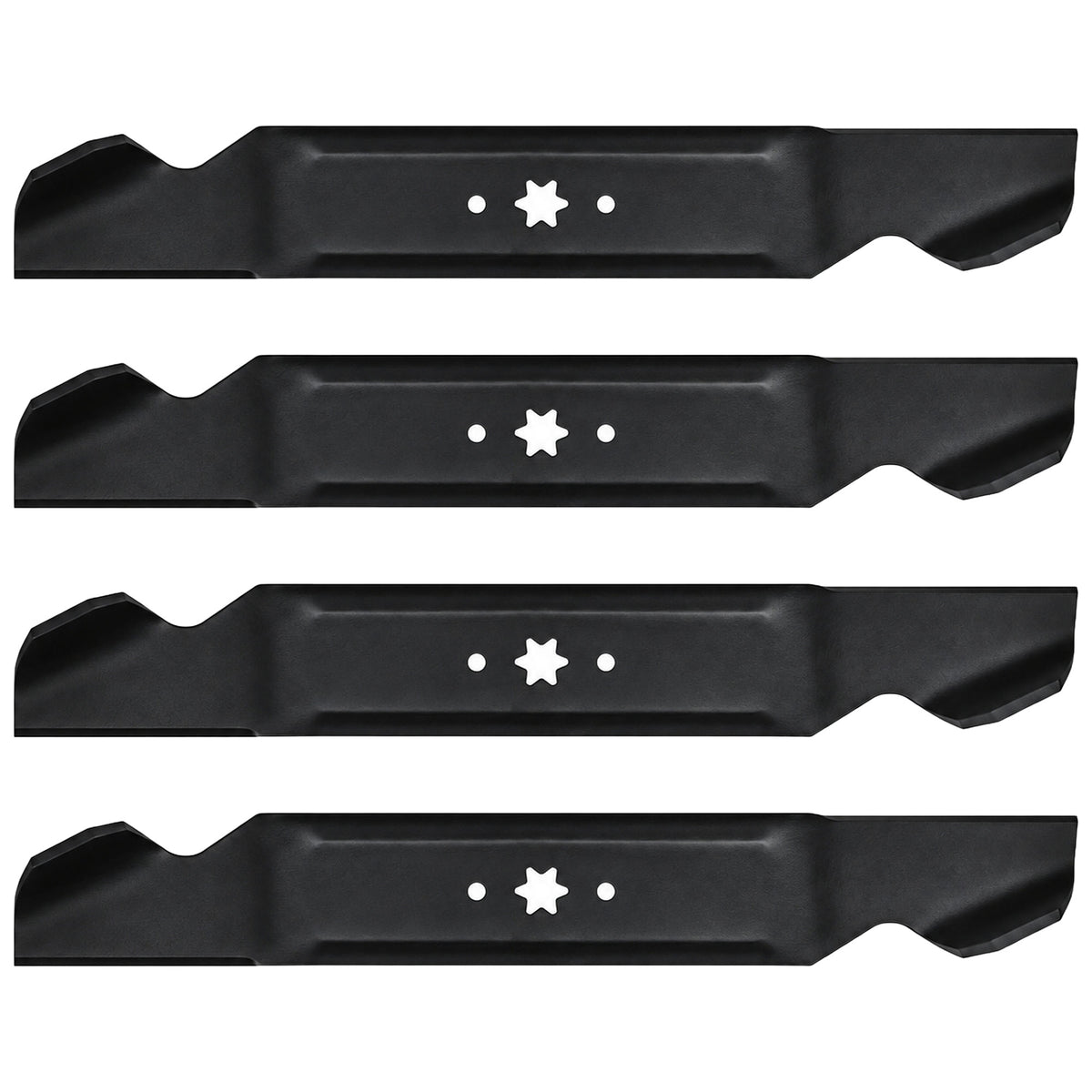 Qty 4: Hi Lift Standard Mower Blade Fits Rotary Replaces 14058