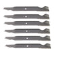 Qty 6: Hi Lift Standard Mower Blade
 Fits Huskee Replaces LAB50-0093_x6
