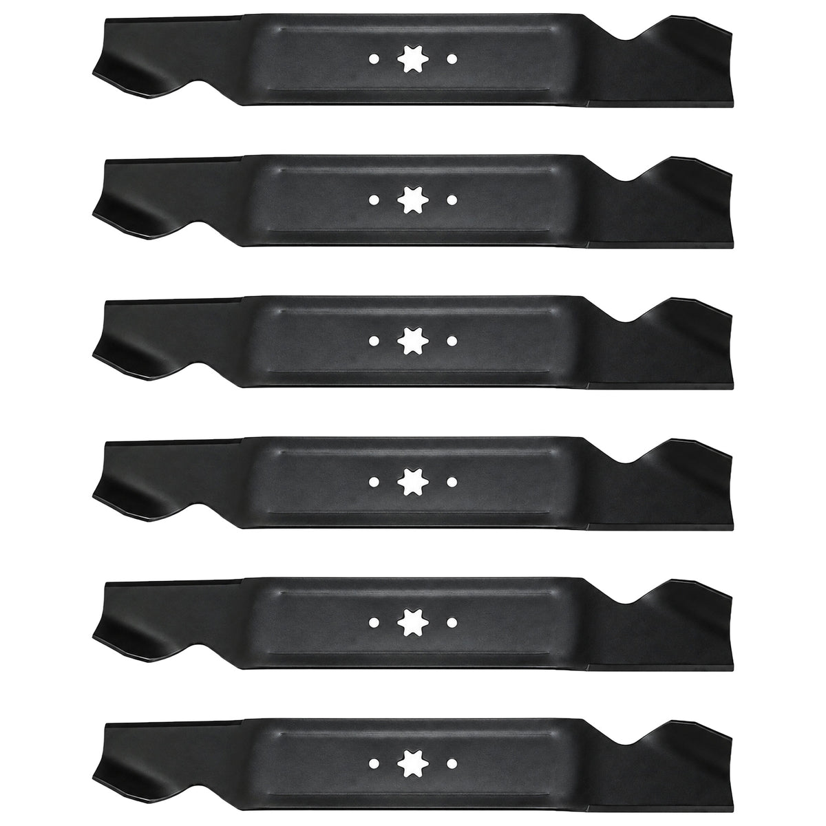 Qty 6: Hi Lift Standard Mower Blade  Fits Rotary Replaces 14058