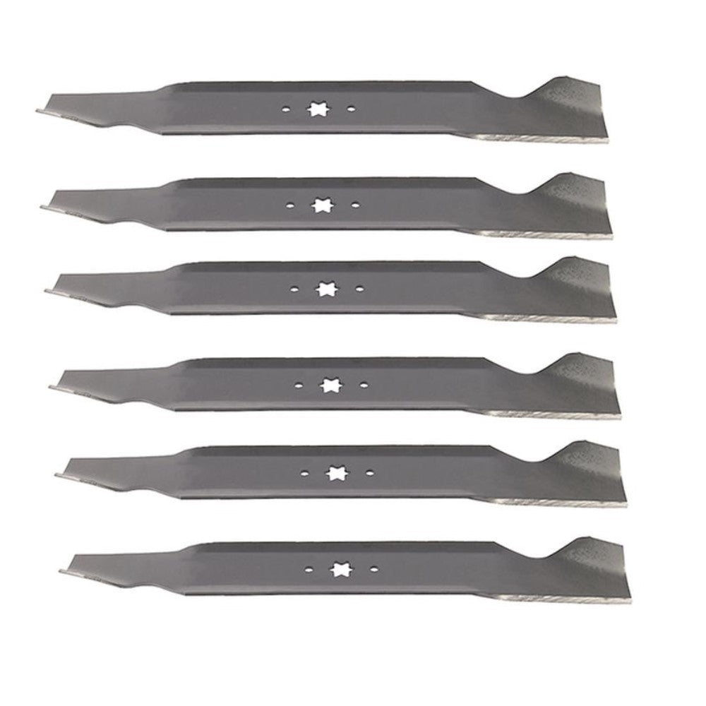 Qty 6: Hi Lift Standard Mower Blade
 Fits Cub Cadet Replaces 742-04308