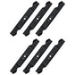 Qty 6: Hi Lift Standard Mower Blade  Fits Rotary Replaces 14058