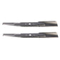 742-04312 Two (2) 42" Deck Mower Blades Fits Cub Cadet XT1-LT42 LTX1042