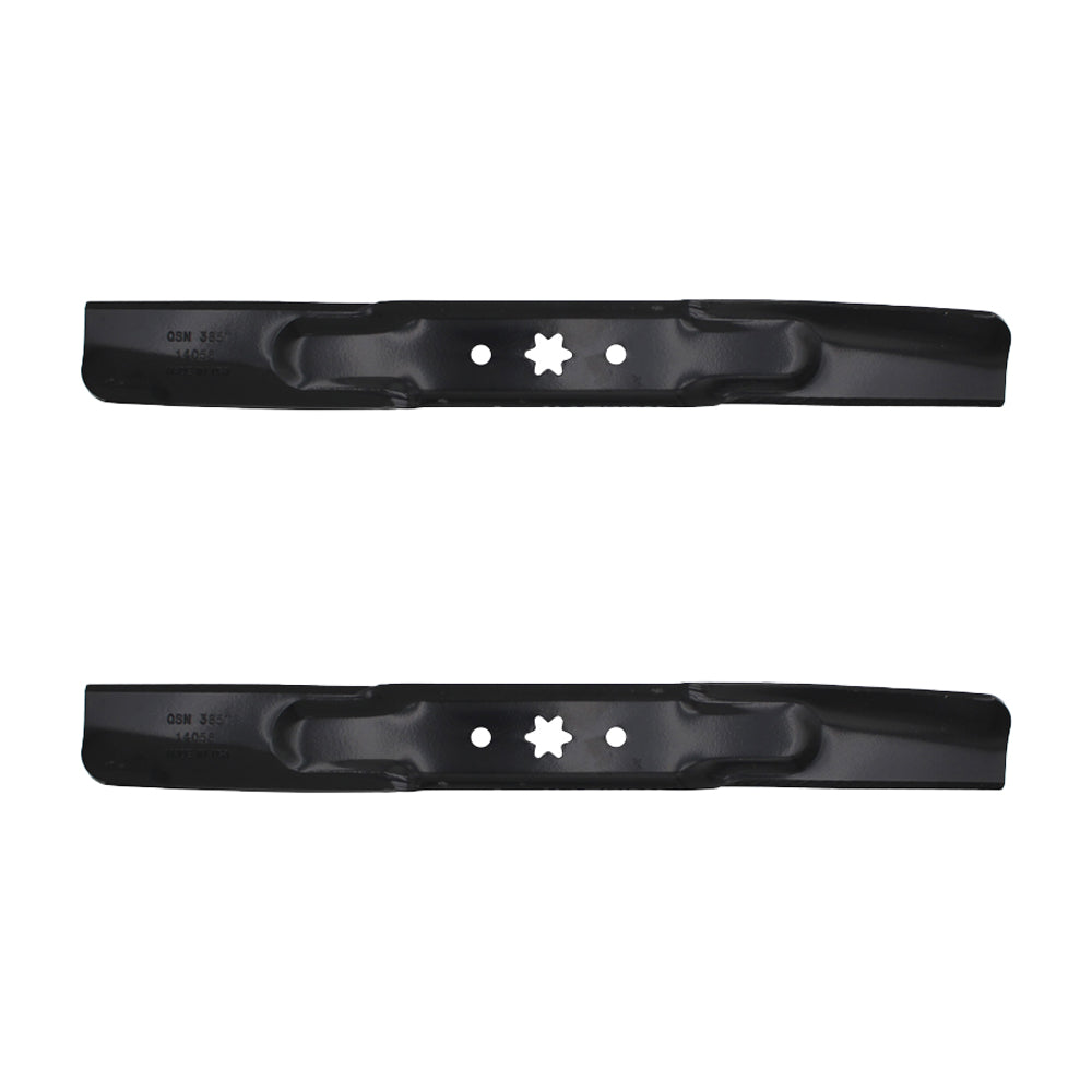 (2) 942-04308 XHT HD BLADES BRONCO PONY TROY BILT COLT XP MOWERS W 42" DECK