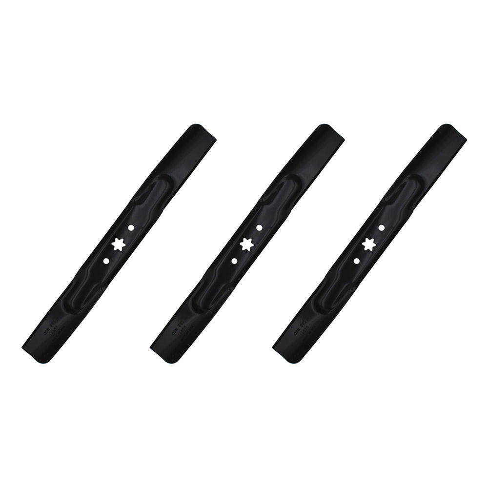 Three (3) 42" Deck Mower Blades Fits Toro Model LX 330-872 742-04308