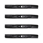 4 XHT HD Blades Fits Troy Bil Pony Bronco Colt XP Mowers 942-04308 With 42" Deck