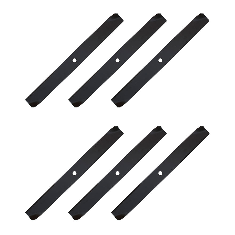 6 Pk. Medium-Lift Blades Fits Toro Wheel Horse 42" Lawn Mowers 110-6568-03