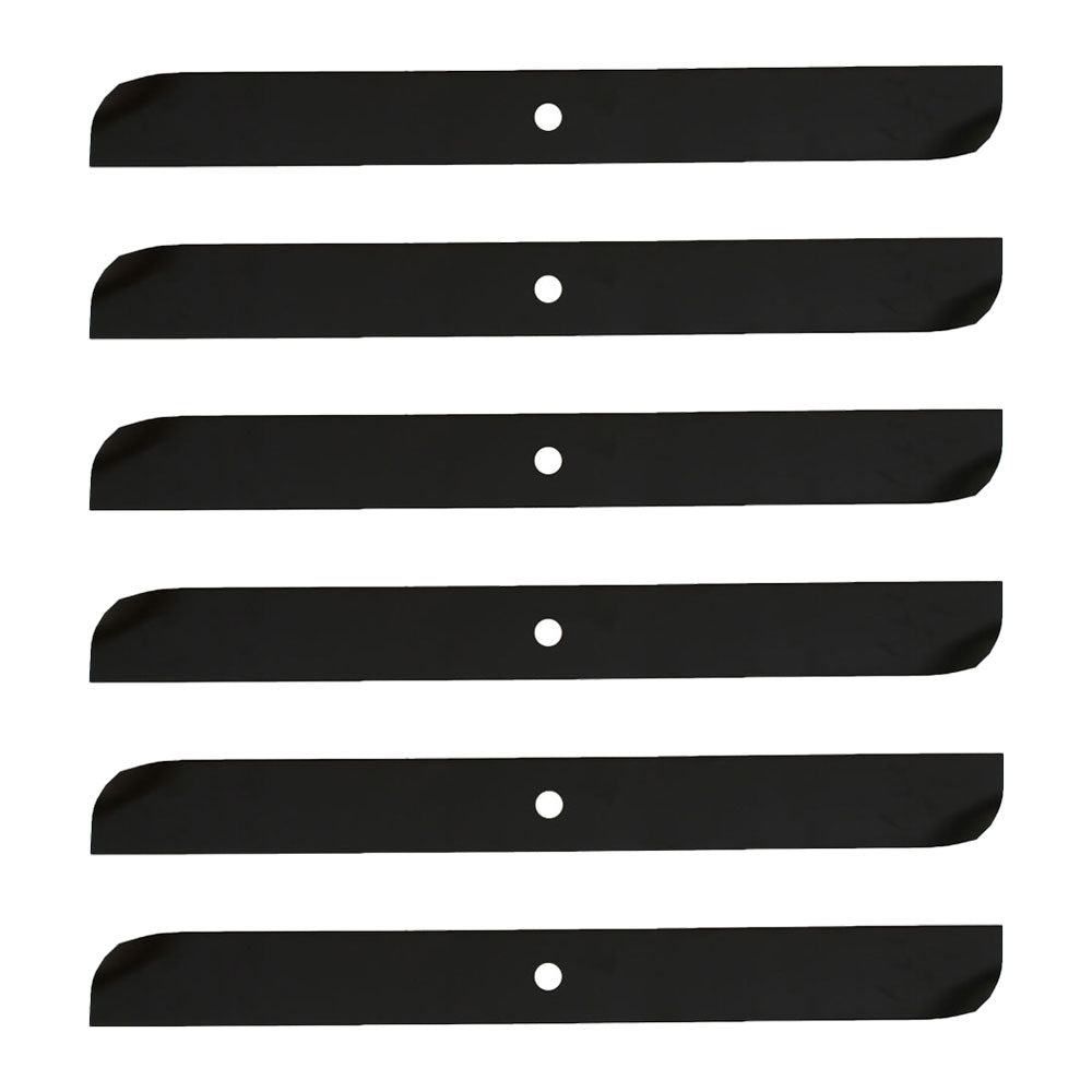 6 Pk. Medium-Lift Blades Fits Toro Wheel Horse 42" Lawn Mowers 110-6568-03